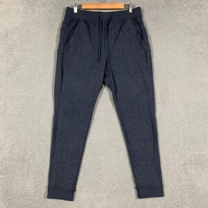 Birddogs Jogger Pant Men's Large L Navy Heather Soft Unlined Stretch Sweatpants